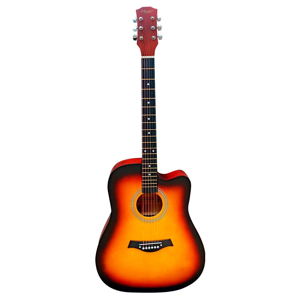VZ-CH4103C-SB web VZ-CH4103C/SB Guitarra acústica 41" Sunburst con corte con funda "VOZZEX" - Imagen 1