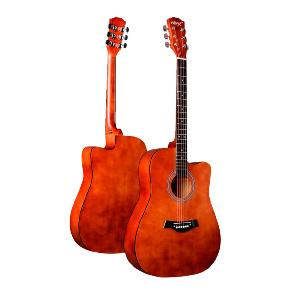 VZ-CH4103C-WA VZ-CH4103C/WA Guitarra acústica 41" standard con corte con funda "VOZZEX" - Imagen 1