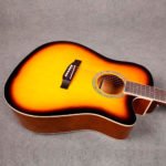 VZ-CHD11/SB Guitarra acústica 41" sunburst con corte con funda "VOZZEX" - Imagen 2