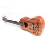 VZ-GKC-45C Ukelele 24" concierto con diseño "VOZZEX" - Imagen 4