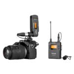 UwMic9 kit7 Sistema de micrófono inalámbrico UHF con conector USB-C con micrófono solapero  "SARAMONIC" - Imagen 2