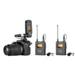 UwMic9 kit8 Sistema de micrófono inalámbrico UHF con conector USB-C con micrófono solapero "SARAMONIC" - Imagen 3