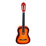 VZ-CH3900/SB Guitarra acústica cuerdas de nylon 39" Sunburst con funda "VOZZEX"