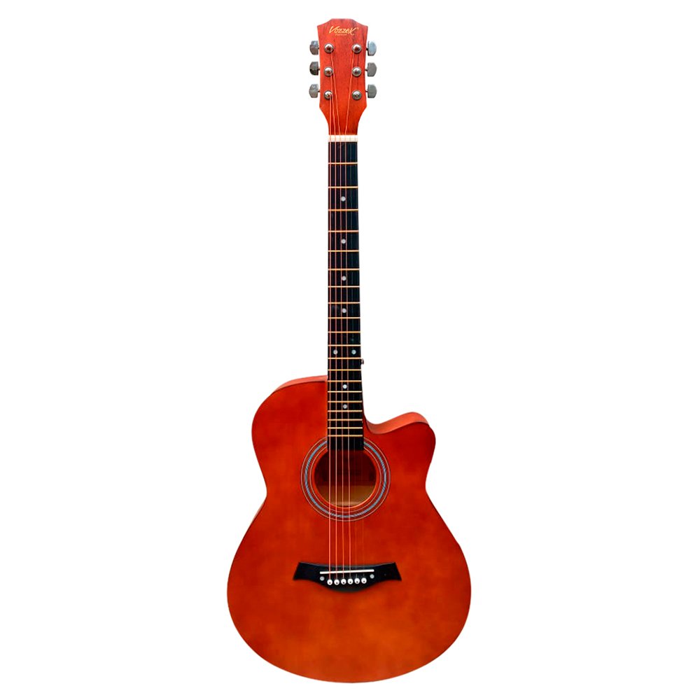 VZ-CH4000-WA web VZ-CH4000/WA GUITARRA ACÚSTICA STANDARD 40" CUERDAS DE METAL C/CORTE C/FUNDA "VOZZEX" - Imagen 1