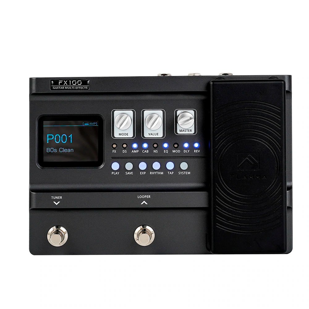 FX100 FX100 Pedal multiefectos portable "FLAMMA" - Imagen 1