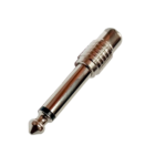 LN-2028 ADAPTADOR JACK  RCA A PLUG MONO 6.35MM "L&N-ACOUSTICS"