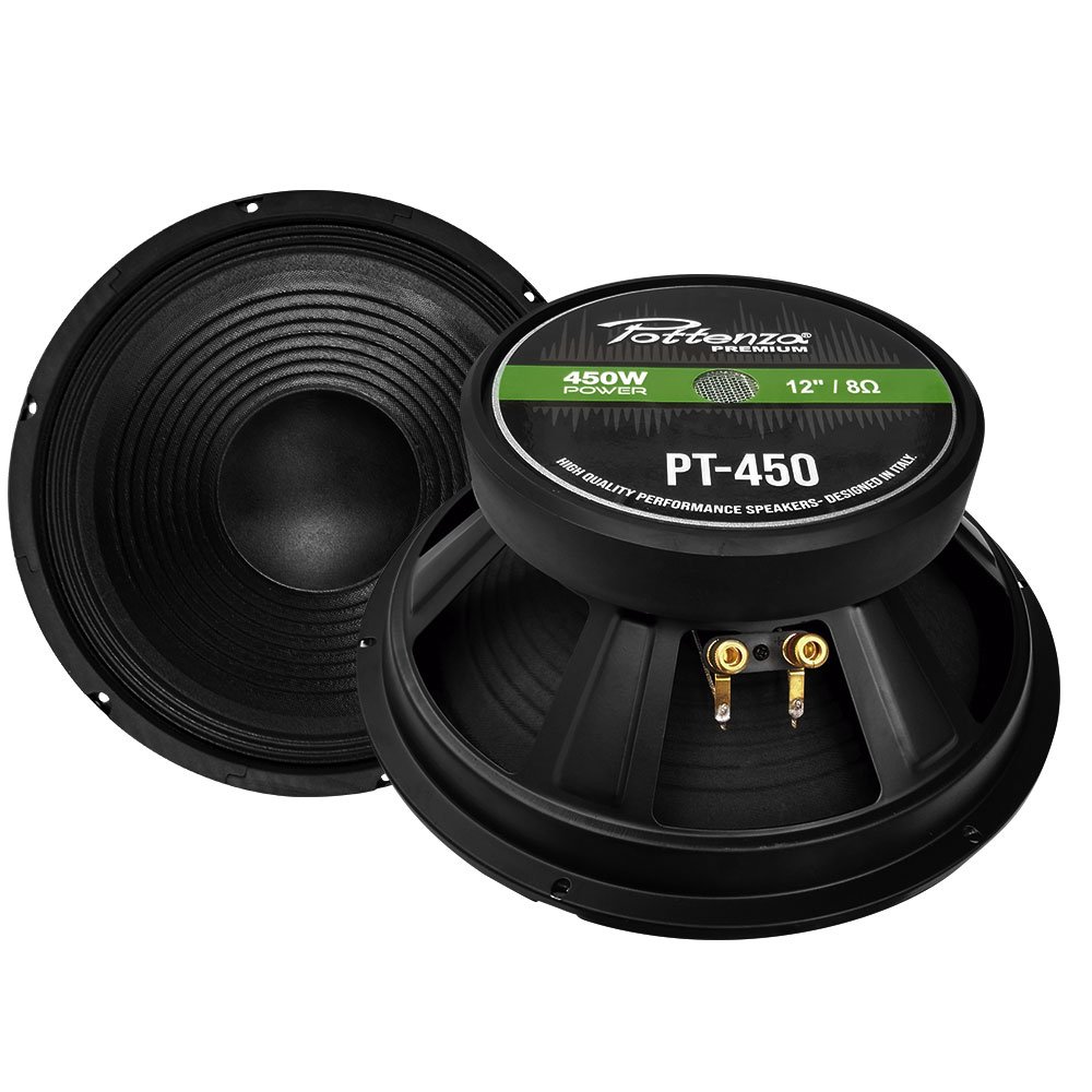 POTTENZA-PT-450 POTTENZA PT-450 PARLANTE RIGIDO 12"450W 8 OHM - Imagen 1