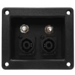 PT-5233 TERMINAL DOBLE P/CAJA ACUSTICA - SPEAKON-JACK MONORAL "POTTENZA"