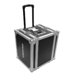 LN-8UEDHW  RACK 8U DELUXE 14" PROF. C/MANGO DE EXTENSIBLE "L&N-AUDIO" - Imagen 4
