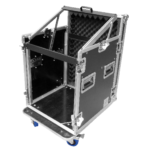 LN-ME12UW RACK INCLINADO PARA MEZCLADORA 10U / RACK VERTICAL 12U CON RUEDAS P/CONSOLAS Y POWERS – "L&N-AUDIO" - Imagen 2