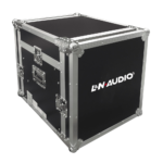 LN-ME8U RACK P/EQUIPOS 10ES.C/MESA PLEGABLE P/CONSOLA Y POWERS  43.50CM*52.00CM*52.50CM – "L&N-AUDIO" - Imagen 2