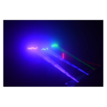 B102RGB/4 BARRA LASER D/ 4 SALIDAS  ROJO VERDE AZUL PÚRPURA DMX/MODO RITMICO  «BIG DIPPER» - Imagen 2