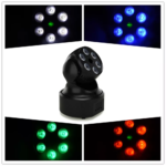 LM20G CABEZA MOVIL C/ LASER VERDE 6*8W 4 EN 1 RGBW DMX/MODO RITMICO  «BIG DIPPER» - Imagen 4