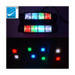 LM30A MINI SPIDER LED 8X3W RGBW 45WTS DMX «BIG DIPPER» - Imagen 3