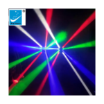 LM30A MINI SPIDER LED 8X3W RGBW 45WTS DMX «BIG DIPPER» - Imagen 4