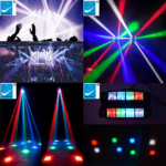 LM30A MINI SPIDER LED 8X3W RGBW 45WTS DMX «BIG DIPPER» - Imagen 7