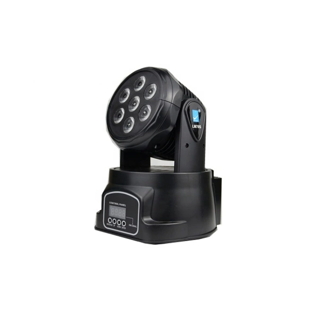 LM70S 1 LM70S CABEZA MOVIL 7 LEDS 100W / 4 EN 1 LED RGBW DMX /MODO RITMICO «BIG DIPPER» - Imagen 1