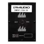 COMPACT-1700A TOP COLUMNA ARRAY VERTICAL PASIVO 4X5" WOOFER NEODIMIO + HF DRIVER 640W PEAK - 130 dB PEAK – L&N-AUDIO - Imagen 2