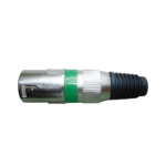VZ-3515MG CONECTOR PLUG CANON METAL VERDE «VOZZEX»