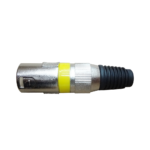 VZ-3515MY CONECTOR PLUG CANON METAL AMARILLO «VOZZEX»
