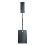 STRATOS 8000 SISTEMA LINE ARRAY PORTÁTIL COMPACTO 3 VIAS ACTIVO DSP 3*8" MF PARLANTE NEODIMIO /12*1" HF DOME TWEETER 400W RMS + 1*15" LF "SOUNDKING"