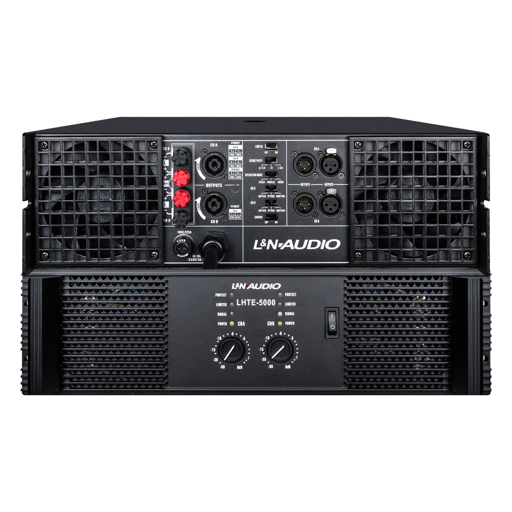 LHTE-5000 WEB LHTE-5000 AMPLIFICADOR D/AUDIO.1800Wx2 2 OHM – L&N-AUDIO - Imagen 1