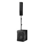 PZ-C12A SISTEMA DE COLUMNA ARRAY ACTIVO PLYWOOD C/DSP 8*3" NEODIMIO MF + 1*1.5" HF + 1*10" LF 350W RMS BT TWS "POTTENZA"