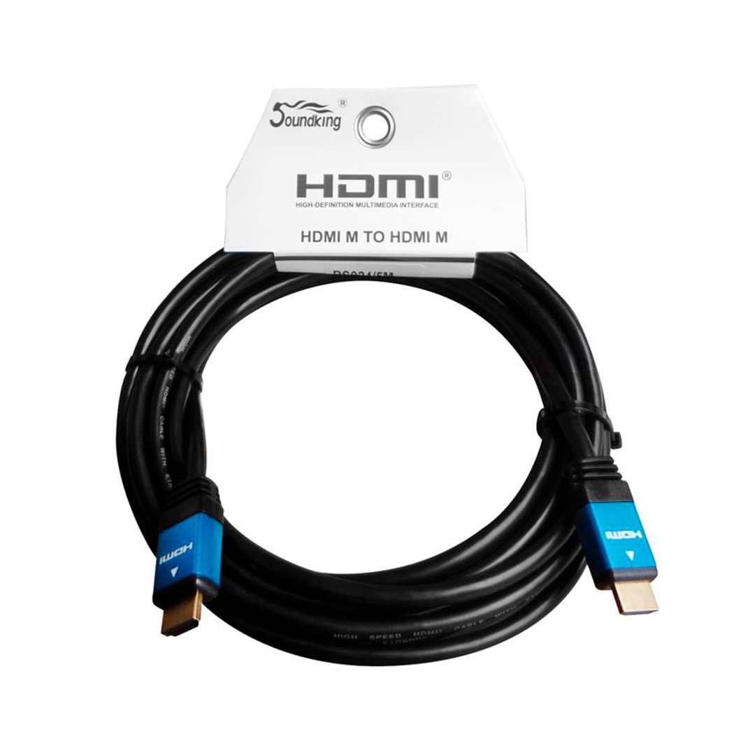 1 BS024/5M CABLE HDMI 1.4 5M "SOUNDKING" - Imagen 1