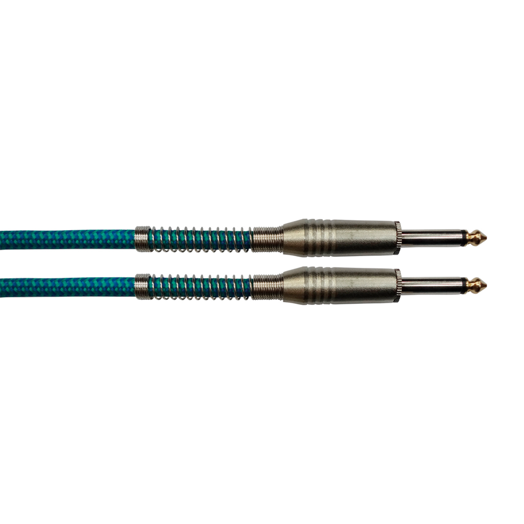 BC-306 20FT.jpg BC-306/30FT CABLE PLUG MONORAL 6.35MM A PLUG MONORAL 6.35MM C/RESORTE MEDIDA: 30FT "SOUNDKING - Imagen 1