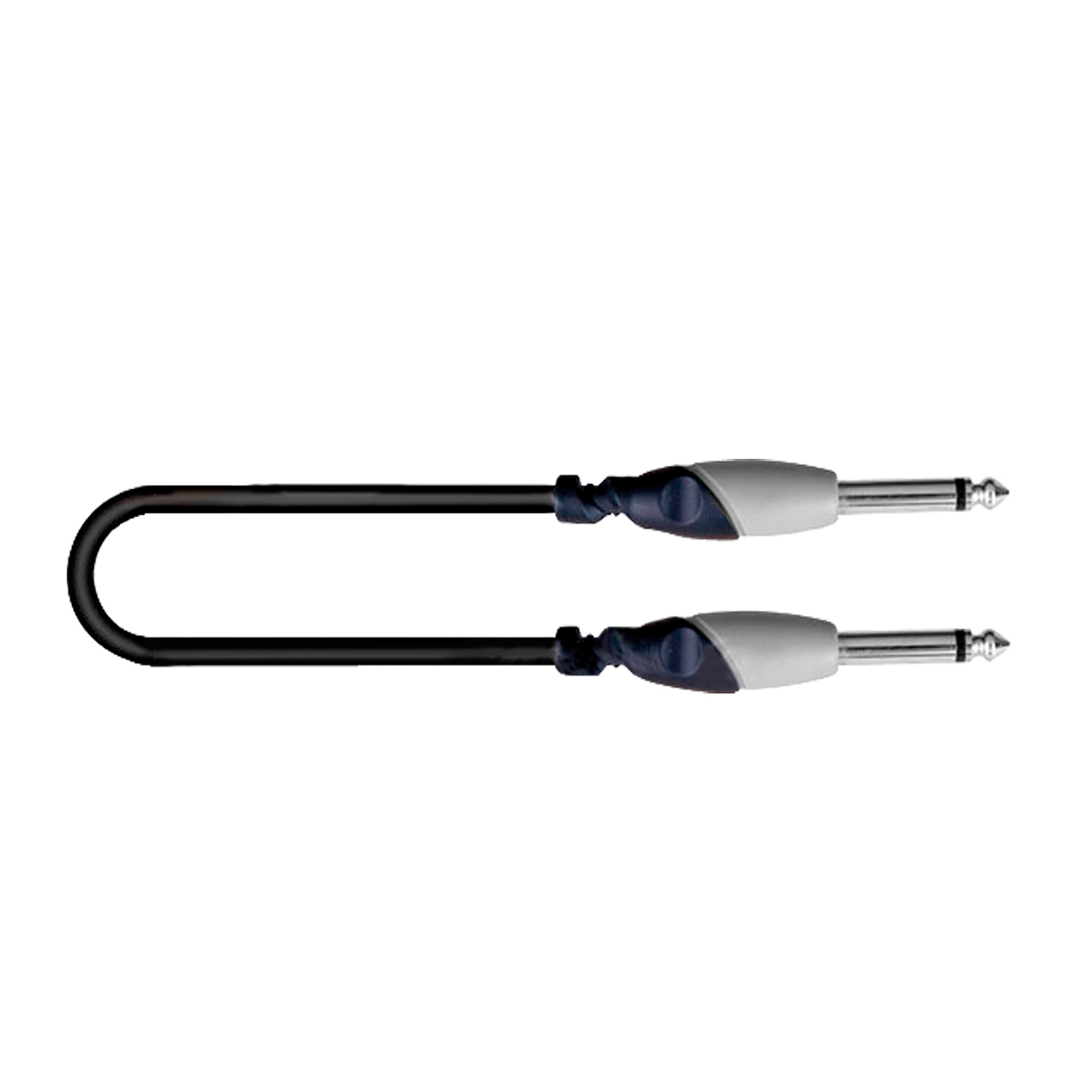 BI155-1M.jpg BI155/3M CABLE 1 PLUG MONO 6.3MM A 1 PLUG MONO 6.3MM 3MT "SOUNDKING" - Imagen 1