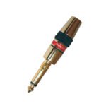 CC611 CONECTOR PLUG MONO 6.35MM C/LLAVE "SOUNDKING"