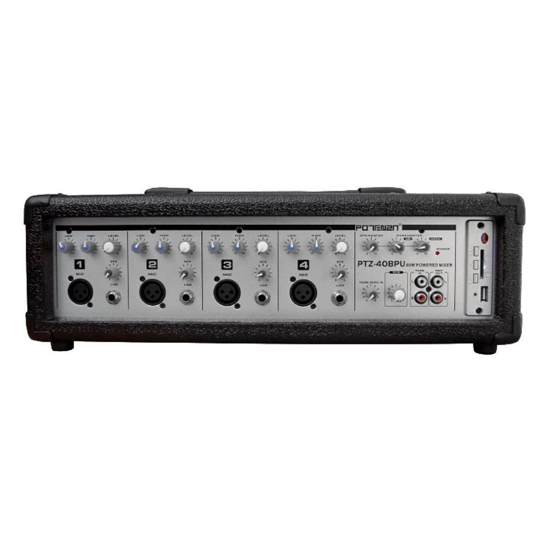 Captura PTZ-408PU CONSOLA 4 CANALES C/USB/SD CARD "POTTENZA" - Imagen 1