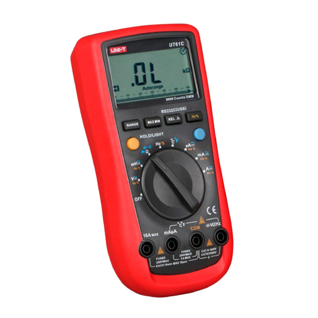 Sin título-1 UT-61C MULTIMETRO DIGITAL "UNI-T" - Imagen 1