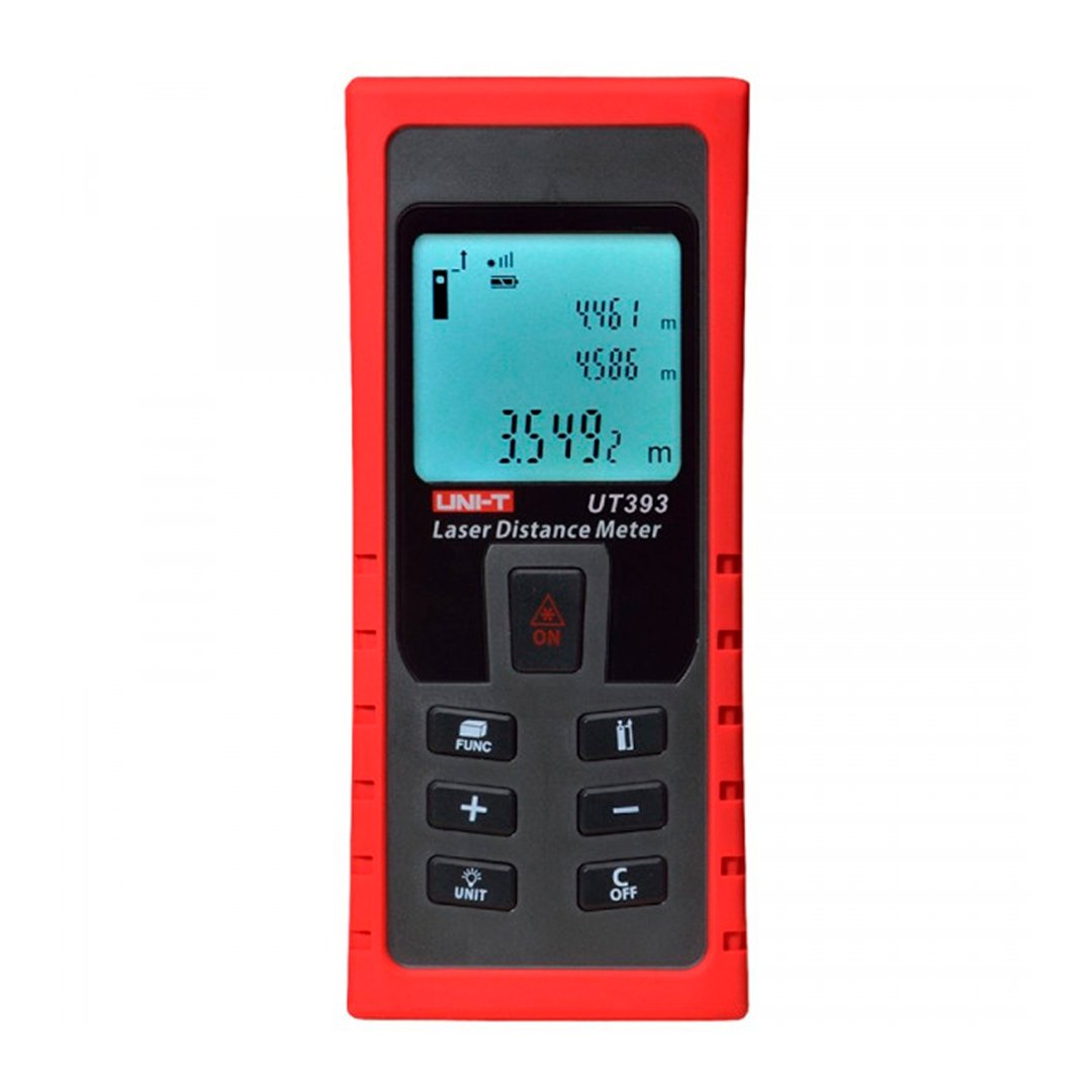 medidor-de-distancia-laser-uni-t-ut393-005-a-100-metros-ip54-bateria-para-5000-mediciones-calcula-de-area-volumen UT-393(100M) MEDIDOR DE DISTANCIA LASER 100M "UNI-T" - Imagen 1