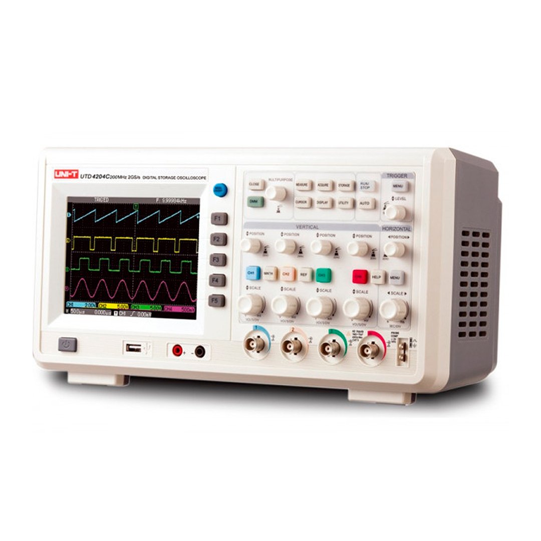1 UTD-4204C OSCILOSCOPIO DIGITAL 200MHZ "UNI-T" - Imagen 1