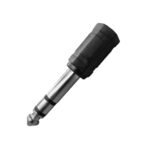 VZ-3186B CONECTOR ADAPTADOR DE JACK STEREO 3.5MM A PLUG STEREO DE 6.3MM "SOUNDKING"
