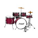 VZ-FT104-5WR BATERIA ACUSTICA VIN.TINTO P/NIÑO "VOZZEX"