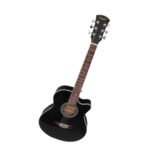 VZ-SW024HCBK GUITARRA ELEC-AC.CUERP.DELGADO NEG.40 "VOZZEX"