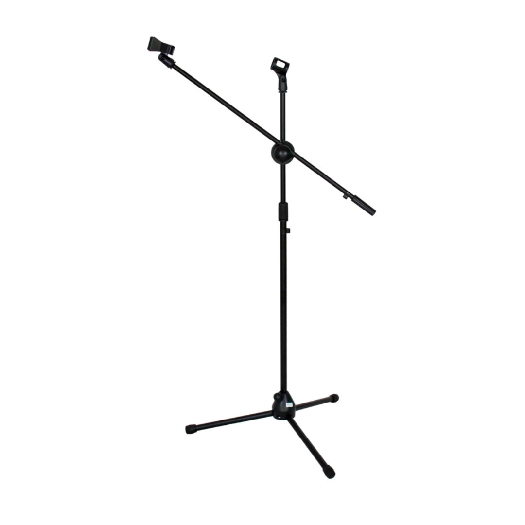 PEDESTAL 3 VZ-BY/200 PEDESTAL P/MICROFONO C/BOOM "VOZZEX" - Imagen 1