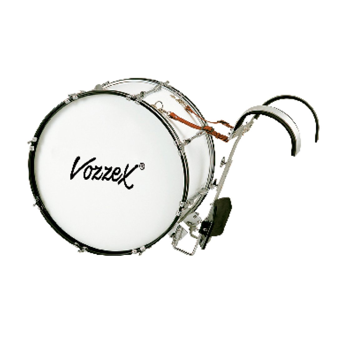 TAROLA 2 VZ-JBMB-2812 BOMBO P/MARCHA 28"X12" "VOZZEX" - Imagen 1