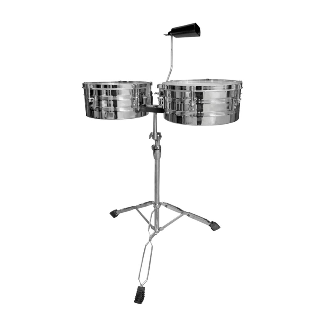 TIMBAL VZ-FTB100C TIMBALES C/PEDESTAL "VOZZEX" - Imagen 1