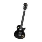 VZ-LP-01BF GUITARRA ELECTRICA T/LES PAUL NEGRO 39" C/FUNDA C/CABLE PLUG MONO A PLUG MONO C/TREMOLO "VOZZEX"