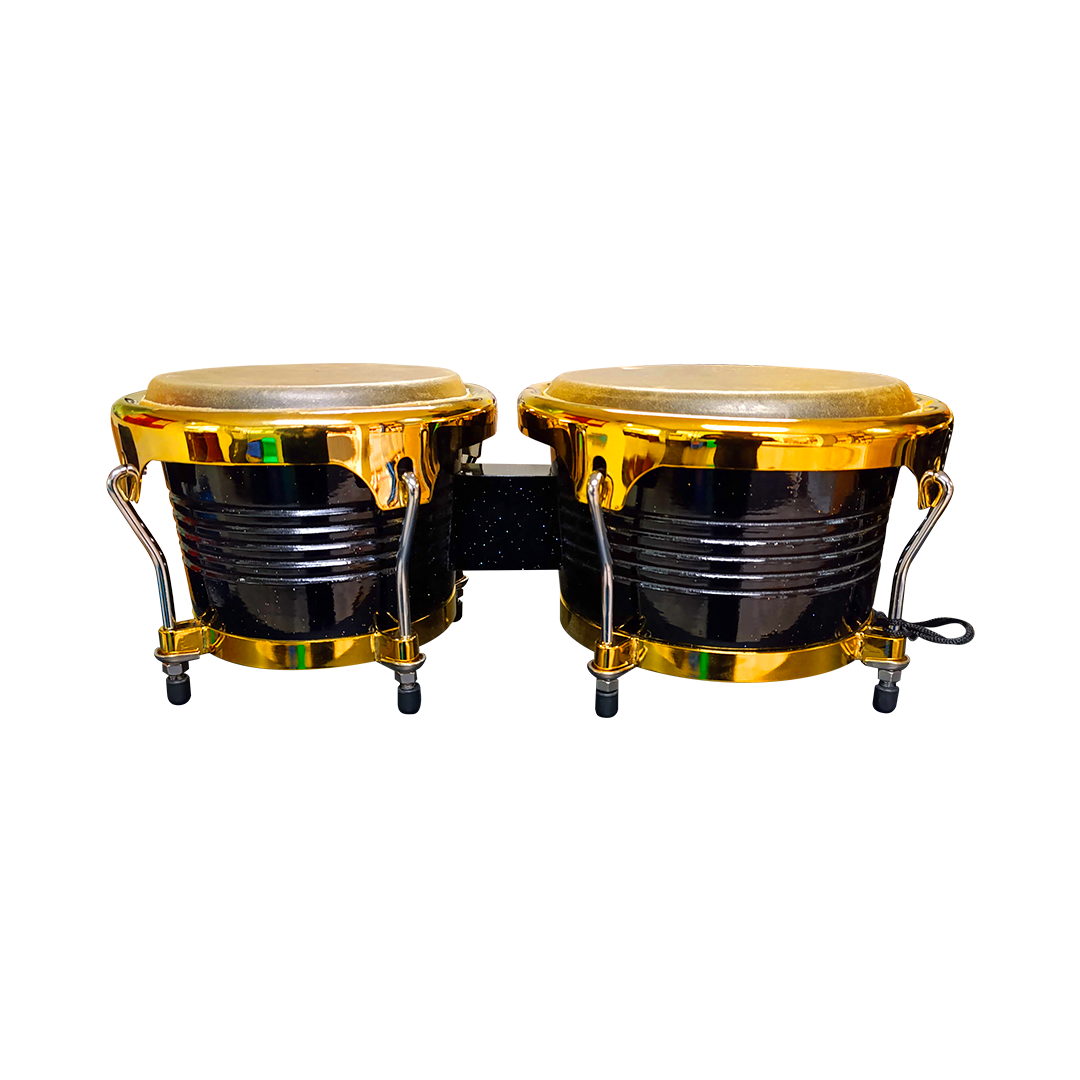 MXT-JBXS100BS web MXT-JBXS100BS BONGO 7.5"X8.5" NEGR.GOLD DIS:JASPEA "MXT" - Imagen 1