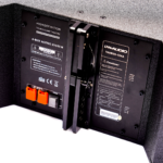 TAURUS-124A LINE ARRAY ACTIVO 4 VIAS 2X12" LF(CELESTION- NEODIMIO)  + 2X10" MLF ( NEODIMIO) + 4X6.5 HF (NEODIMIO) + 2X3"  HF (CELESTION-NEODIMIO) C/GERMAN DSP  POWER PEAK: LF:2000W/MLF:2000W/MF:1200W/HF:320W  SPL: 146dB (WATERPROOF) "L&N-AUDIO" - Imagen 4