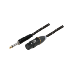 BXJ066/20FT CABLE JACK XLR A PLUG MONO 6.3MM - 20FT "SOUNDKING"