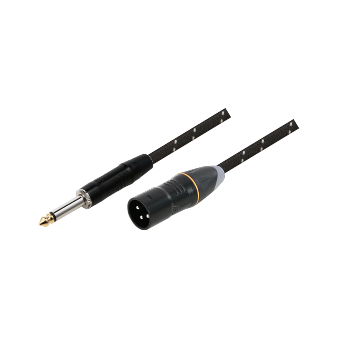 BXJ067 WEB BXJ067/20FT CABLE PLUG XLR A PLUG MONO 6.3MM - 20FT "SOUNDKING" - Imagen 1