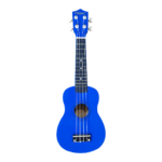 VZ-XU21-11BL UKELELE COLOR AZUL C/FUNDA  21" SOPRANO "VOZZEX"