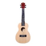 VZ-XU23-11NT UKELELE 23" CONCIERTO - COLOR NATURAL C/FUNDA "VOZZEX"