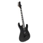 VZ-EG07BK GUITARRA ELECTRICA DOBLE SHAKE, COLOR: NEGRO 39" CON FUNDA "VOZZEX"