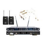 VZ-9006-V MICROFONO INALA.DUAL UHF VINCHA "Vozzex Premium"